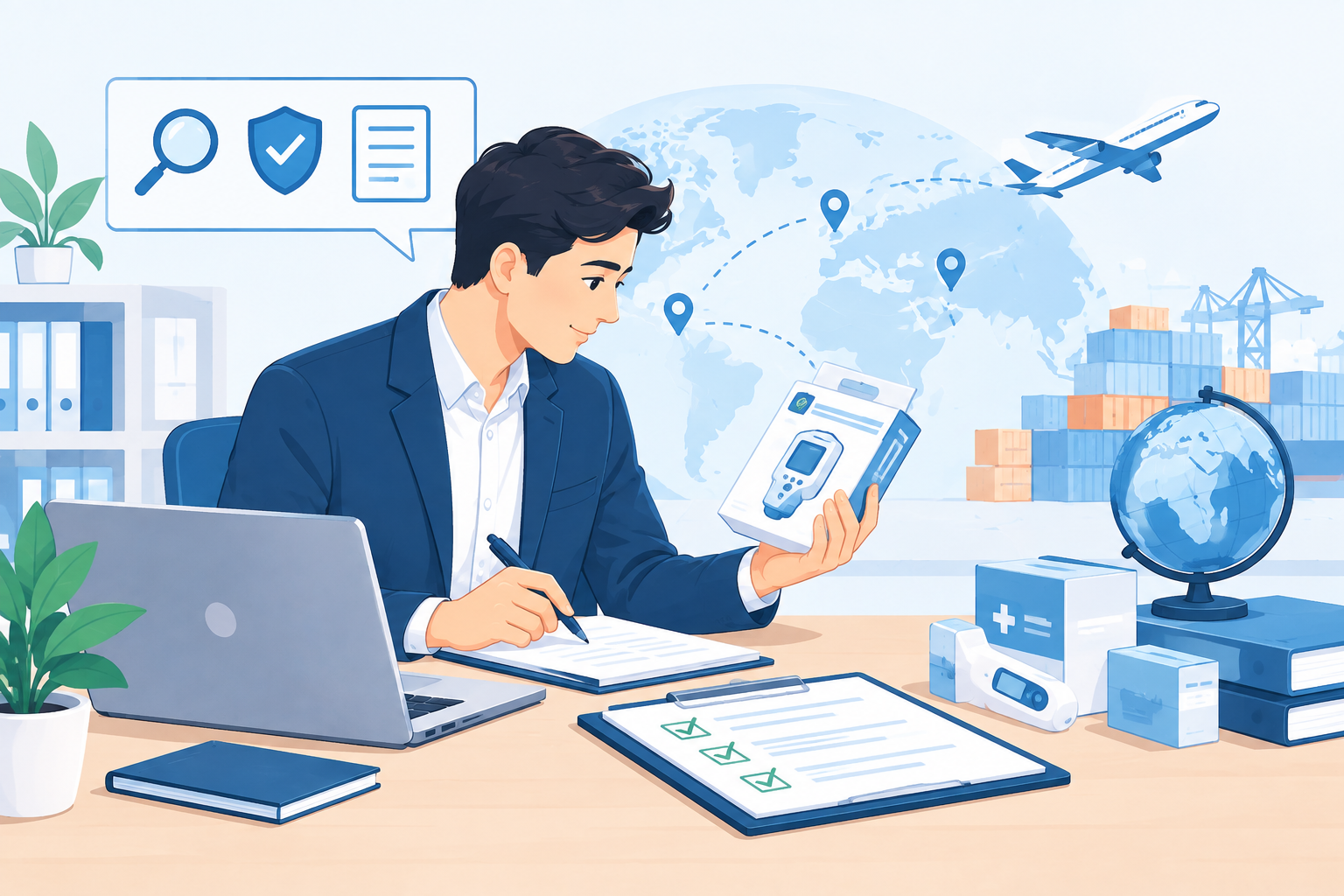 بررسی برند خارجی برای واردات تجهیزات پزشکی