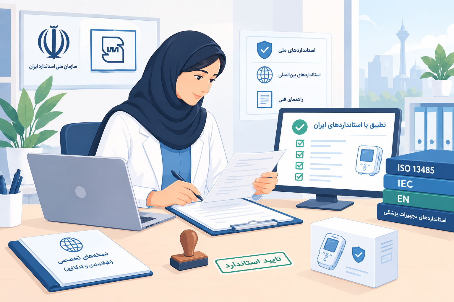 تطبیق محصول با استانداردهای ایران